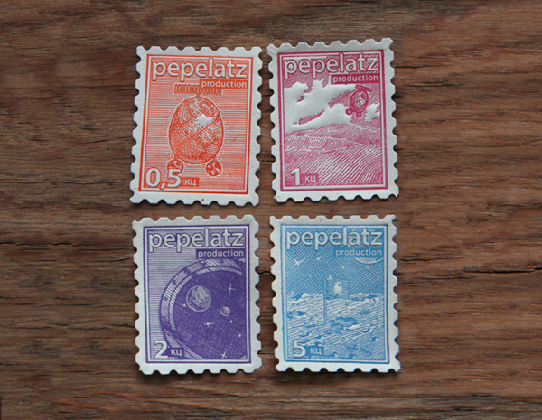illustrated stamps