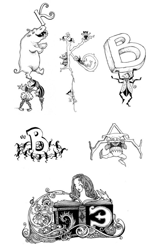drop cap designs