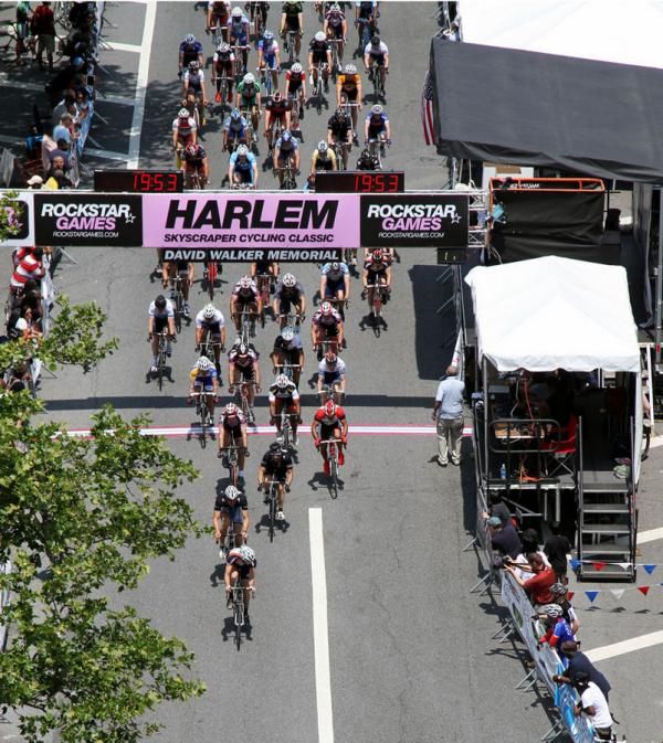 The course is flat and it's cornered, well suited to a Crit style of riding. But when the teams take off you cannot underestimate the speed that can build.