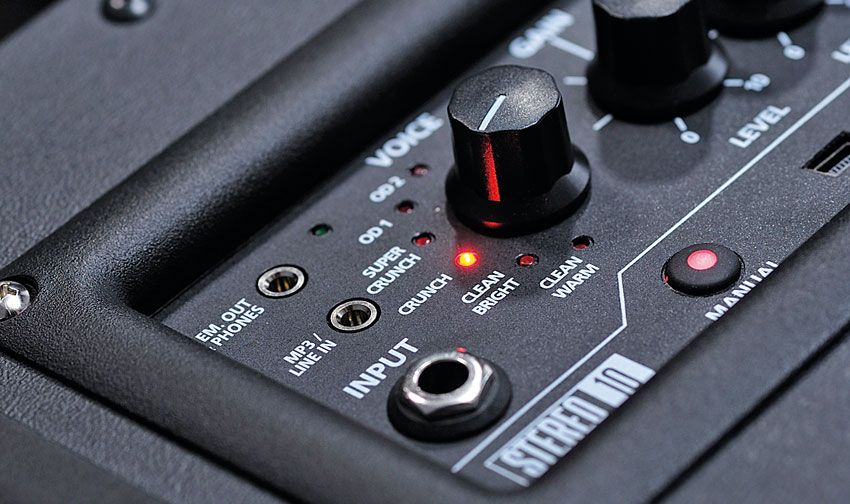 The speaker-emulated headphone and line out jack makes quiet recording or practice a snap