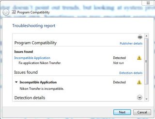 You can actually fix compatibility issues with the compatibility troubleshooter.