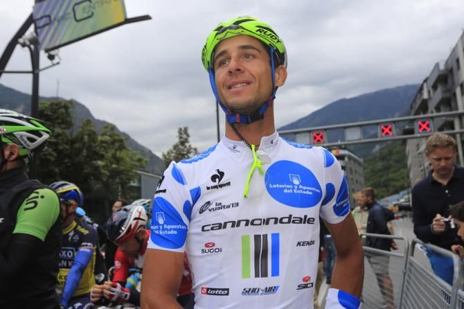 Mountains classification leader Daniele Ratto (Cannondale)