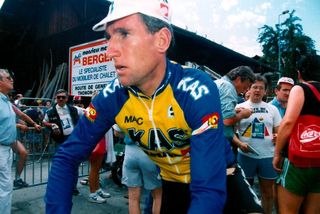 Sean Kelly in Morzine at the 1988 Tour de France.