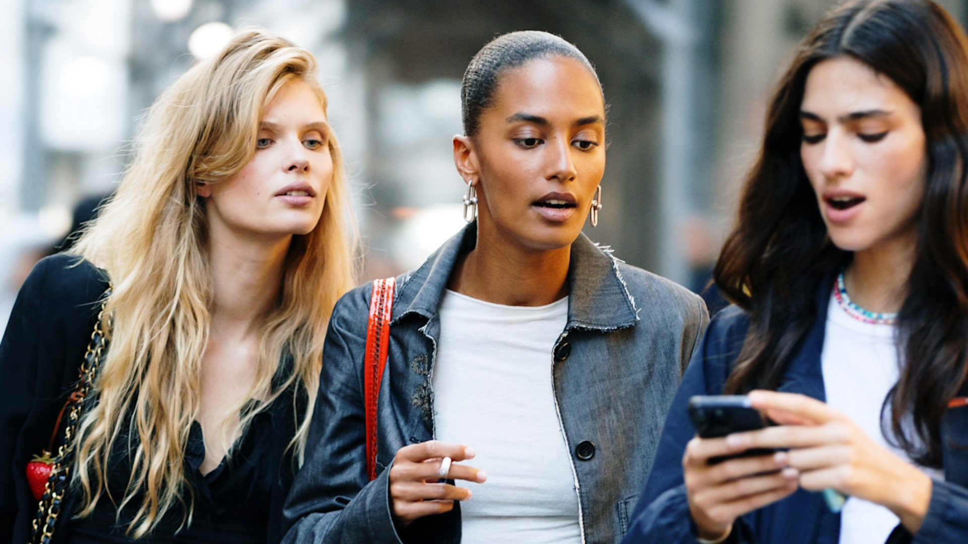 women wearing basics in New York City
