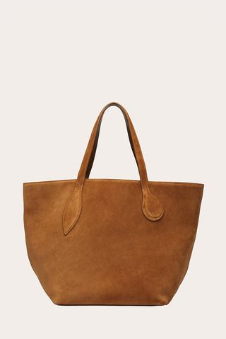 Sprout Tote Rum Wildleder