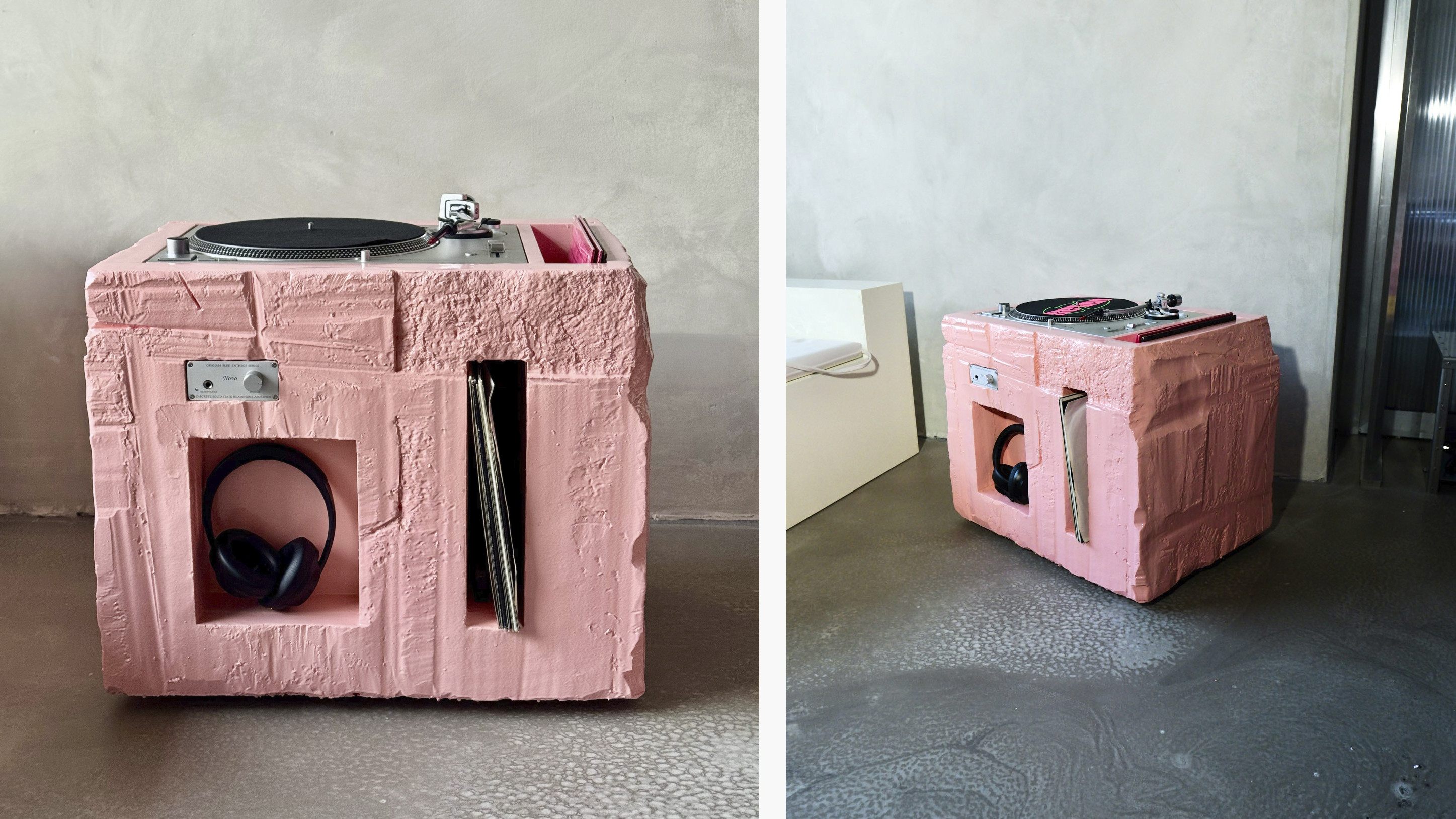 Vinyl Listening Station by Yont Studio