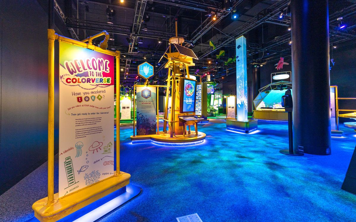 Crayola IDEAworks: The Creativity Exhibition, by Mad Systems Inc.