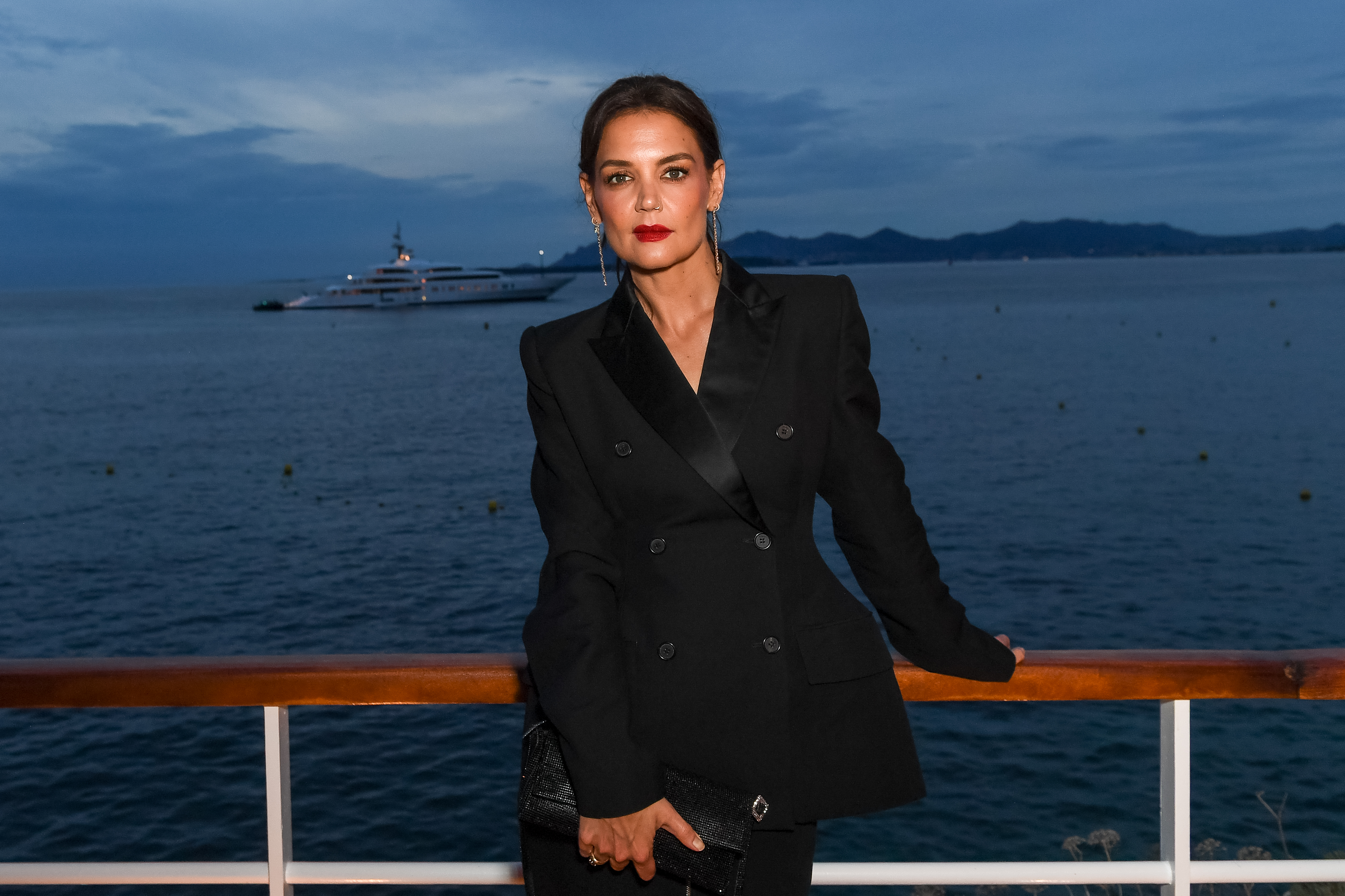 CAP D&#039;ANTIBES, FRANCE - MAY 18: Katie Holmes attends the Red Sea International Film Festival&#039;s &#039;Women&#039;s Stories Gala&#039; in partnership with Vanity Fair Europe at the Hotel du Cap-Eden-Roc on May 18, 2023 in Cap d&#039;Antibes, France. (Photo by Dave Benett/Getty Images for Red Sea IFF)