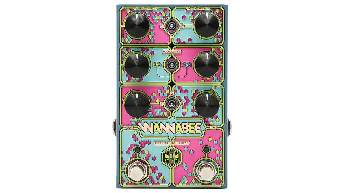 Beetronics Wannabee Beelateral Buzz &ndash; a dual drive featuring Klon and Bluesbreaker circuits with a twist