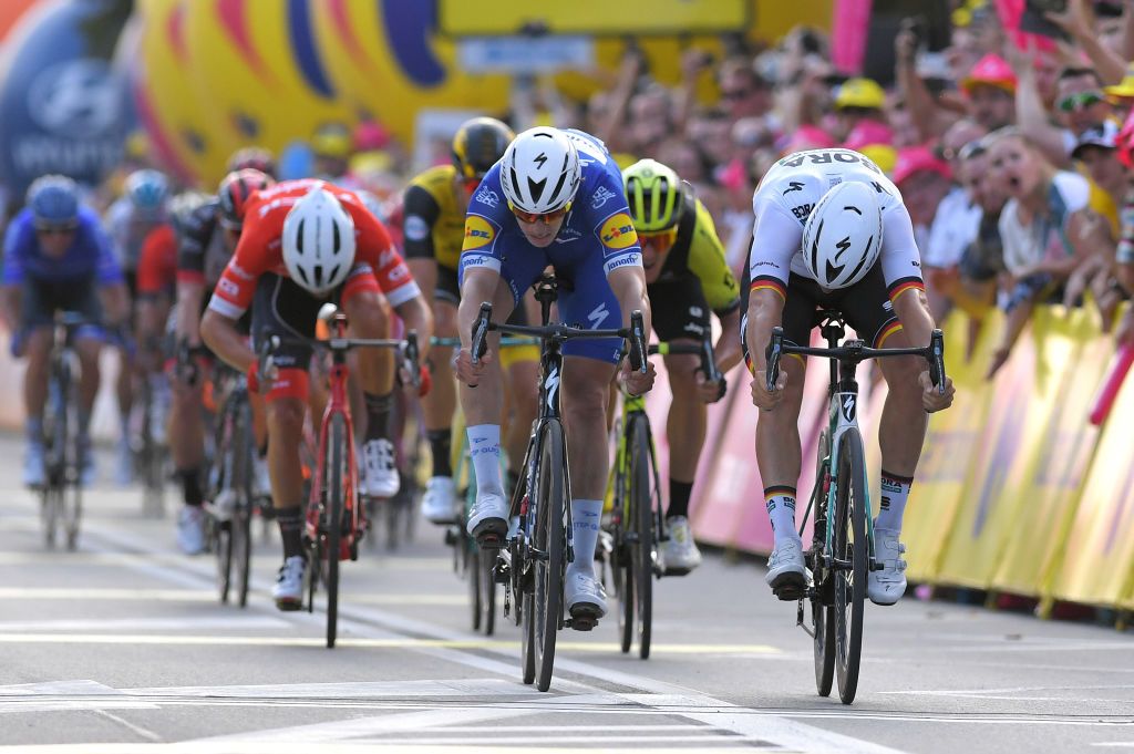 Pascal Ackermann edges out Alvaro Hodeg on Stage 1 of the Tour de Pologne