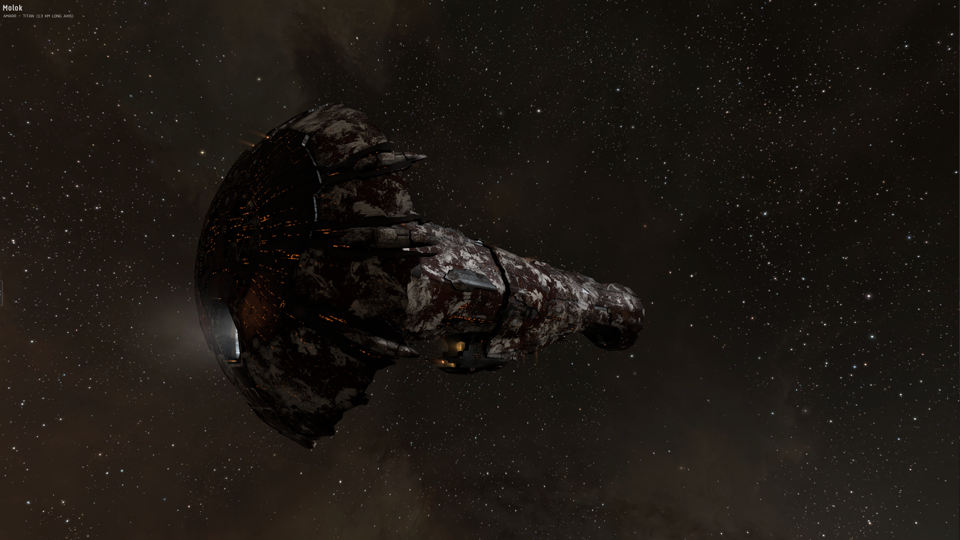In-game preview image of EVE Online Molok capital ship.