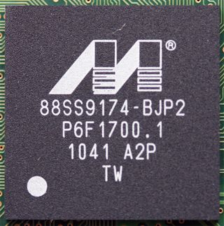 Marvell's first-gen 6 Gb/s controller, in Crucial's RealSSD C300