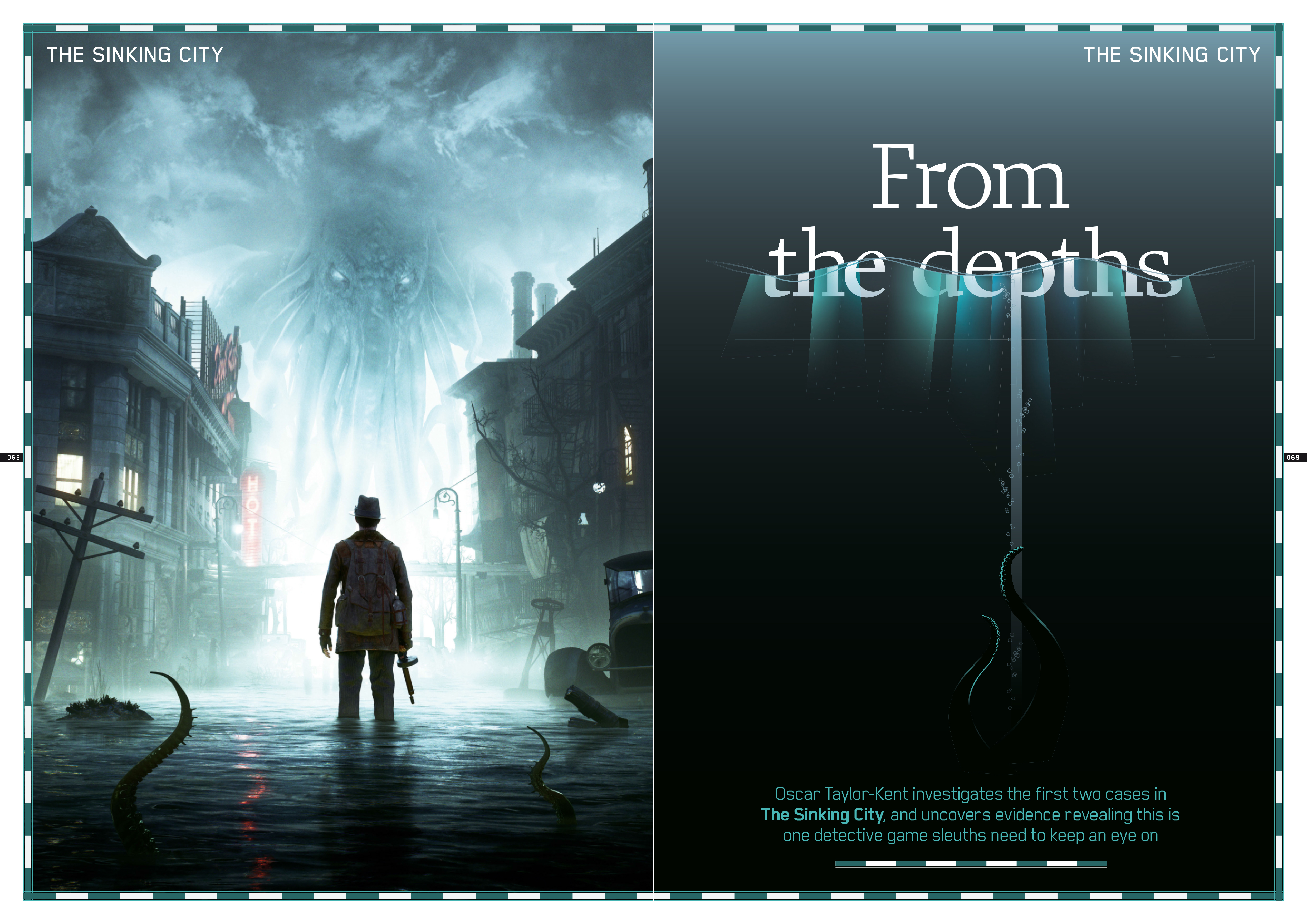 Did you bring your Wellie boots?  Official PlayStation Magazine is getting hands-on with The Sinking City.