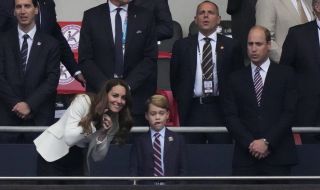 Prince George, Kate Middleton and Prince William