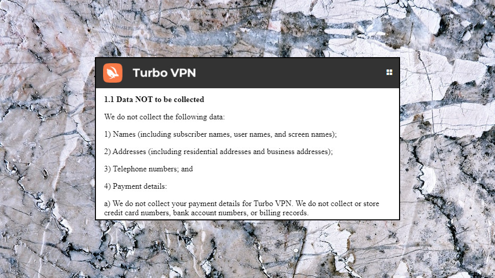 Turbo VPN Privacy Policy