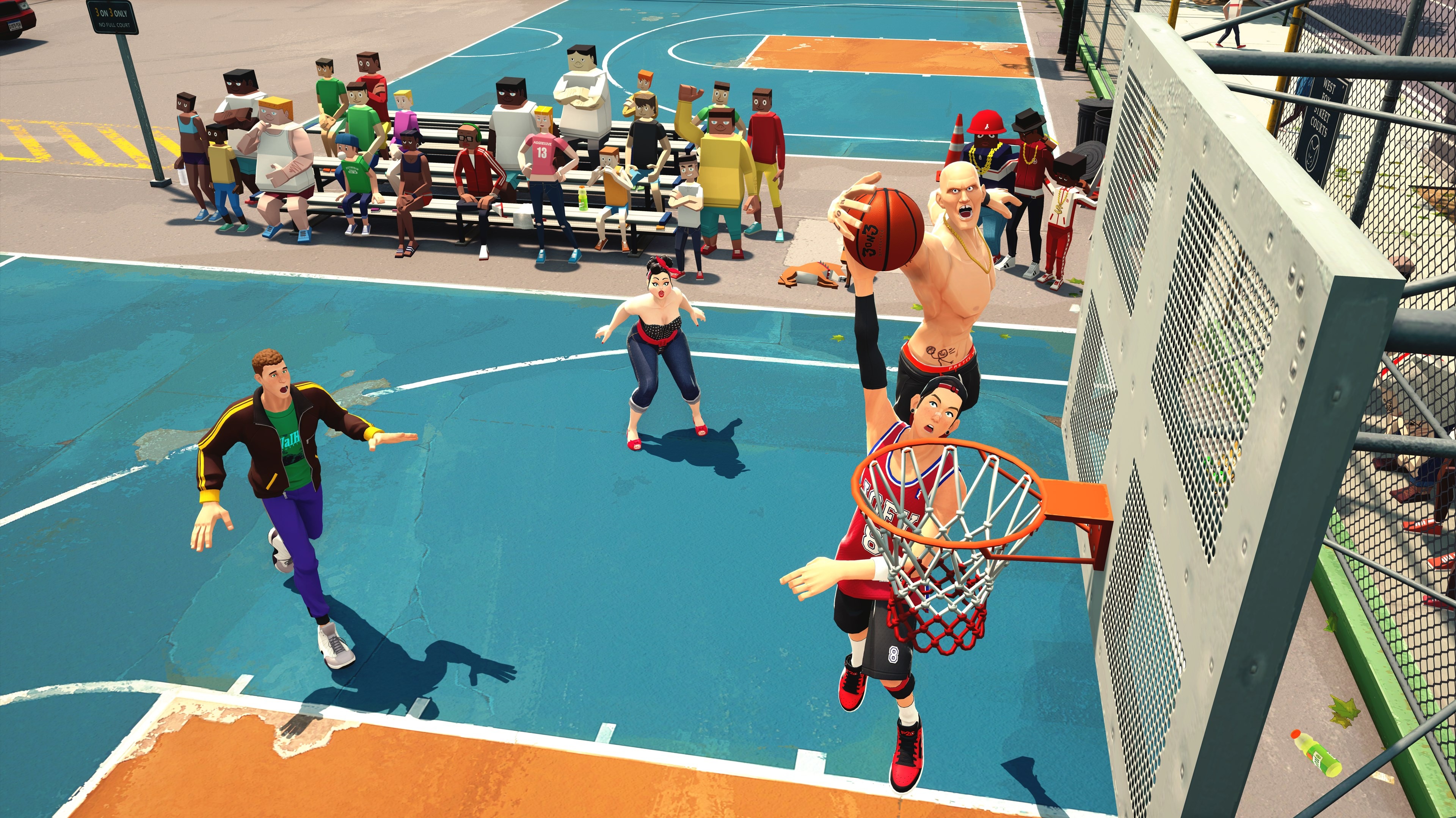 Promotional screenshot of 3on3 Freestyle
