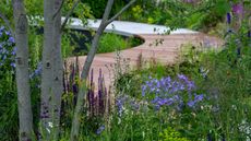 garden path ideas – the cancer research uk legacy garden by tom simpson for hampton court 2021