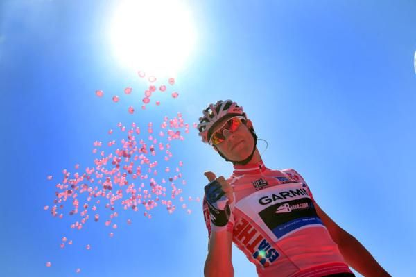 Giro d'Italia 2012 leader Ryder Hesjedal (Garmin - Barracuda)