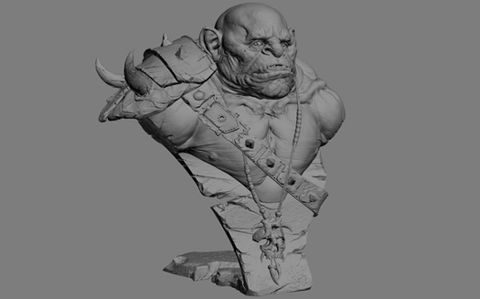 Zbrush Tutorial: The Making Of Orc By Moises Gomes | Creative Bloq