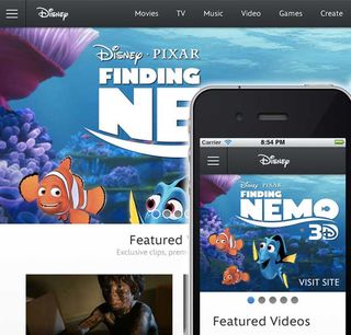 Best responsive websites: Disney.com