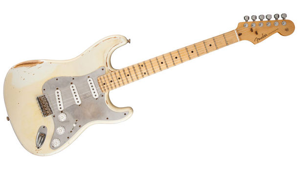 Nile Rodgers Hitmaker Stratocaster on show