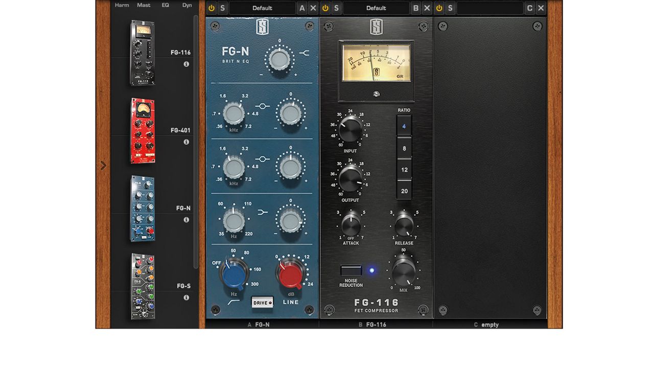 VMR looks stunning, with graphical nuances for each module instance and blanking panels for empty spaces