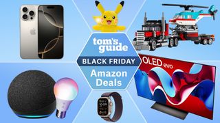 iPhone, Echo Dot, Apple Watch Ultra, LG TV and toys