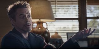 Tony Stark hologram in Avengers: Endgame