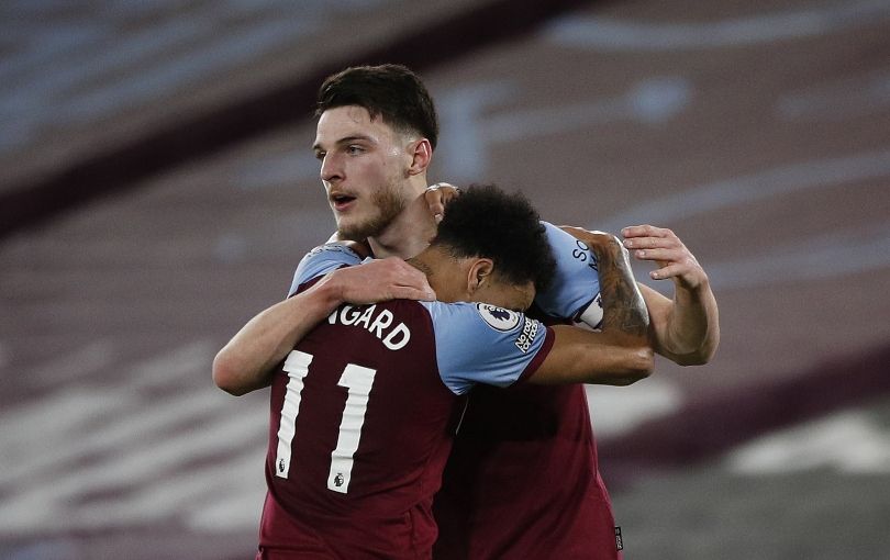 Declan Rice and Jesse Lingard