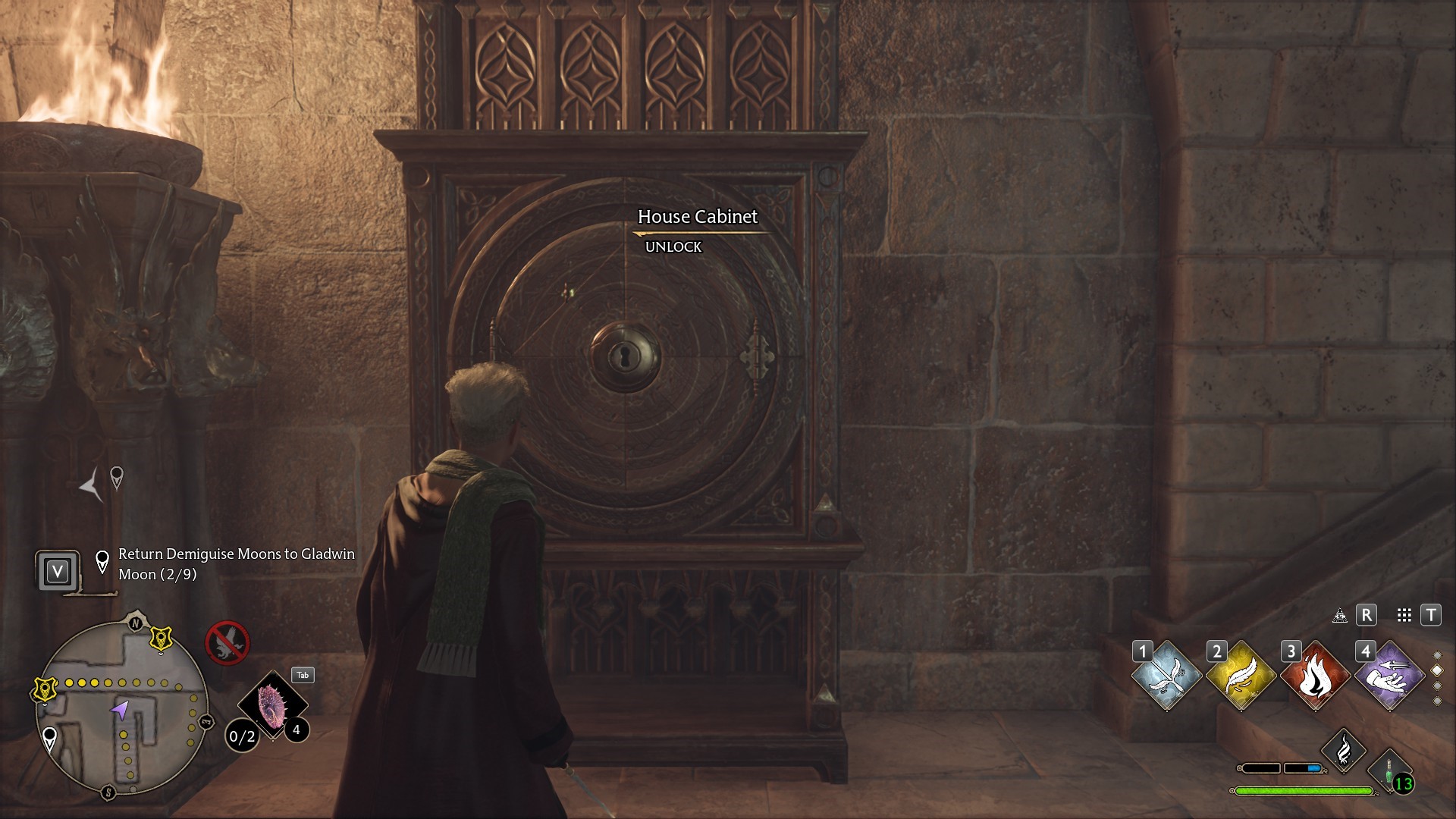 Hogwarts Legacy Daedalian Key location in The Great Hall