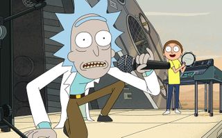 Rick and Morty — on Netflix everywhere but the U.S. and Canada