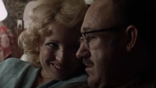 Teri Garr as Amy smiling at Gene Hackman as Harry in The Conversation