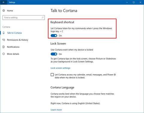 How To Manage Cortana Settings On The Windows 10 Fall Creators Update ...