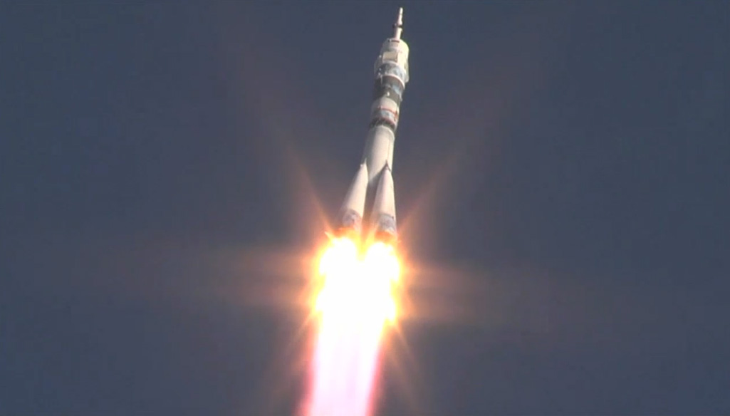 Olympic Torch Launches Into Orbit with New Space Station Crew Space