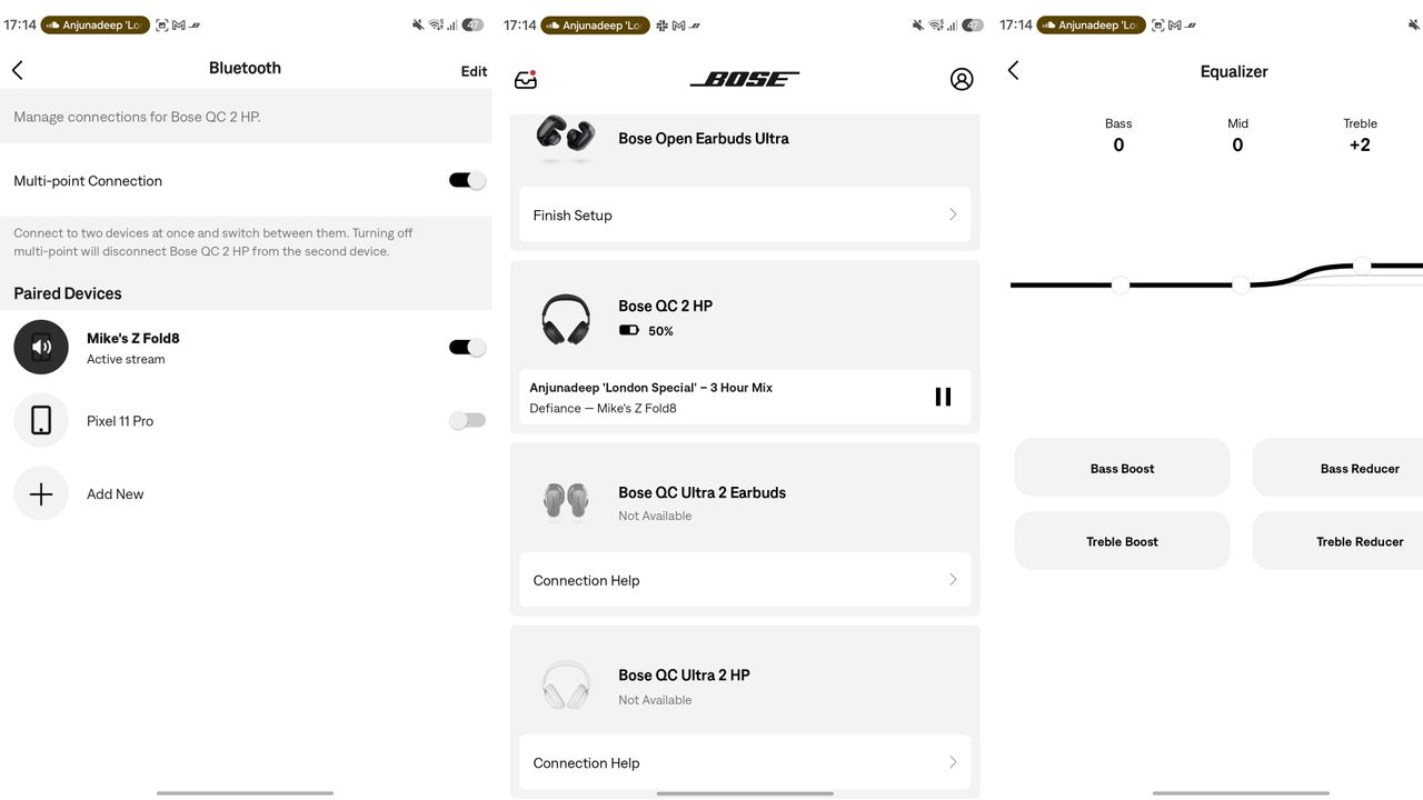 Bose app (for QC Headphones 2nd Gen)
