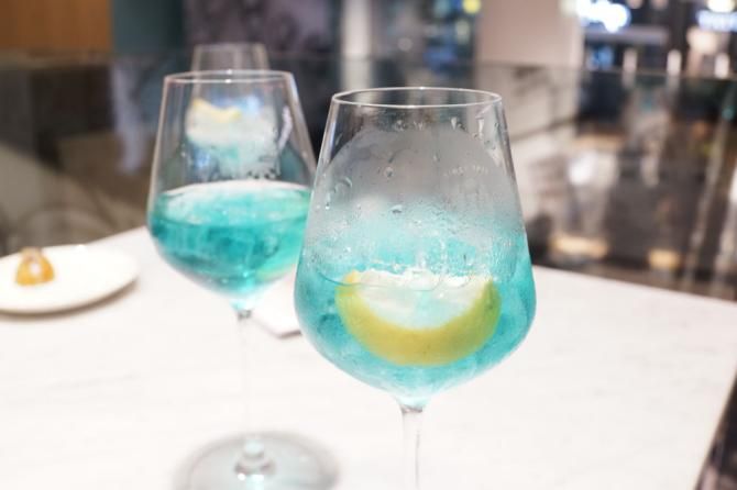 The opening night at the Bianchi cafe in Milan