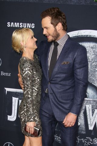 Chris Pratt and Anna Faris