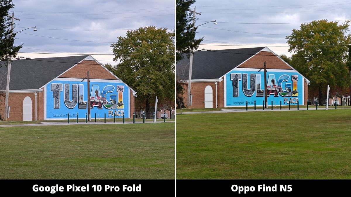 Google Pixel 10 Pro Fold vs. Oppo Find N5 Camera Comparisons