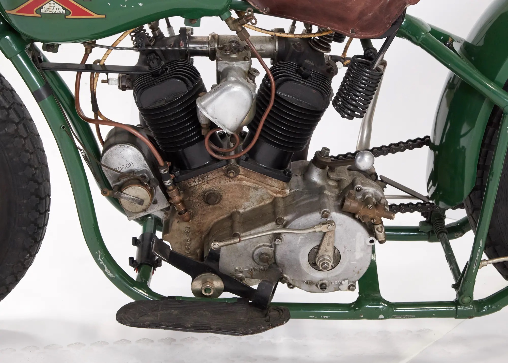 Steve McQueen's bike and certificate of authenticity