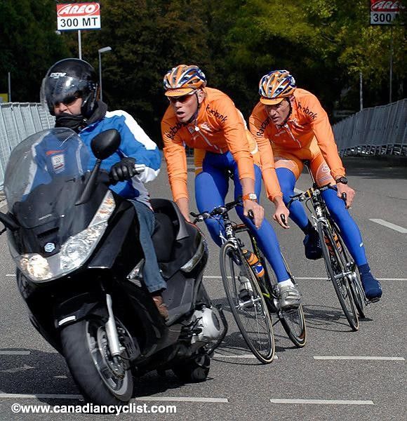 The Dutch do some motorpacing