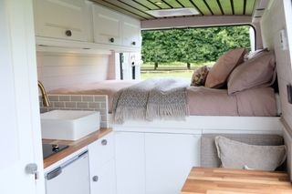 A luxury campervan for sale on quirkycampers.com