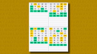 Quordle hints and answers for Wednesday, April 9 (game #1171) | TechRadar