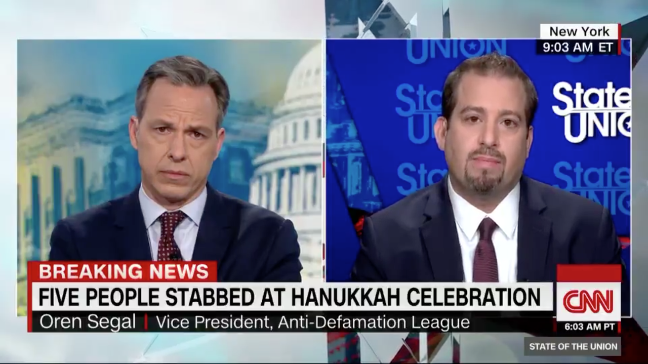 Jake Tapper and Oren Segal.