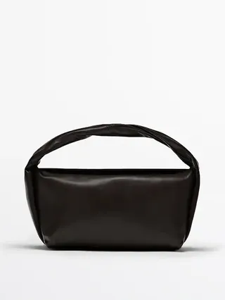 Nappa Leather Croissant Bag