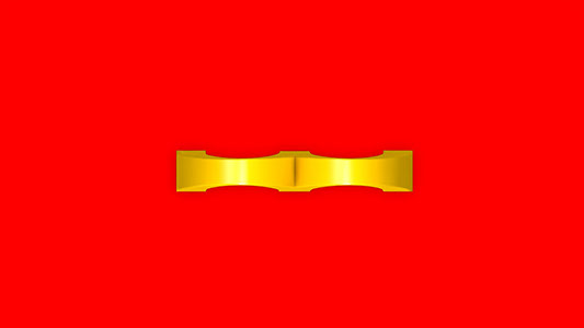 Aerial view of the McDonald's logo