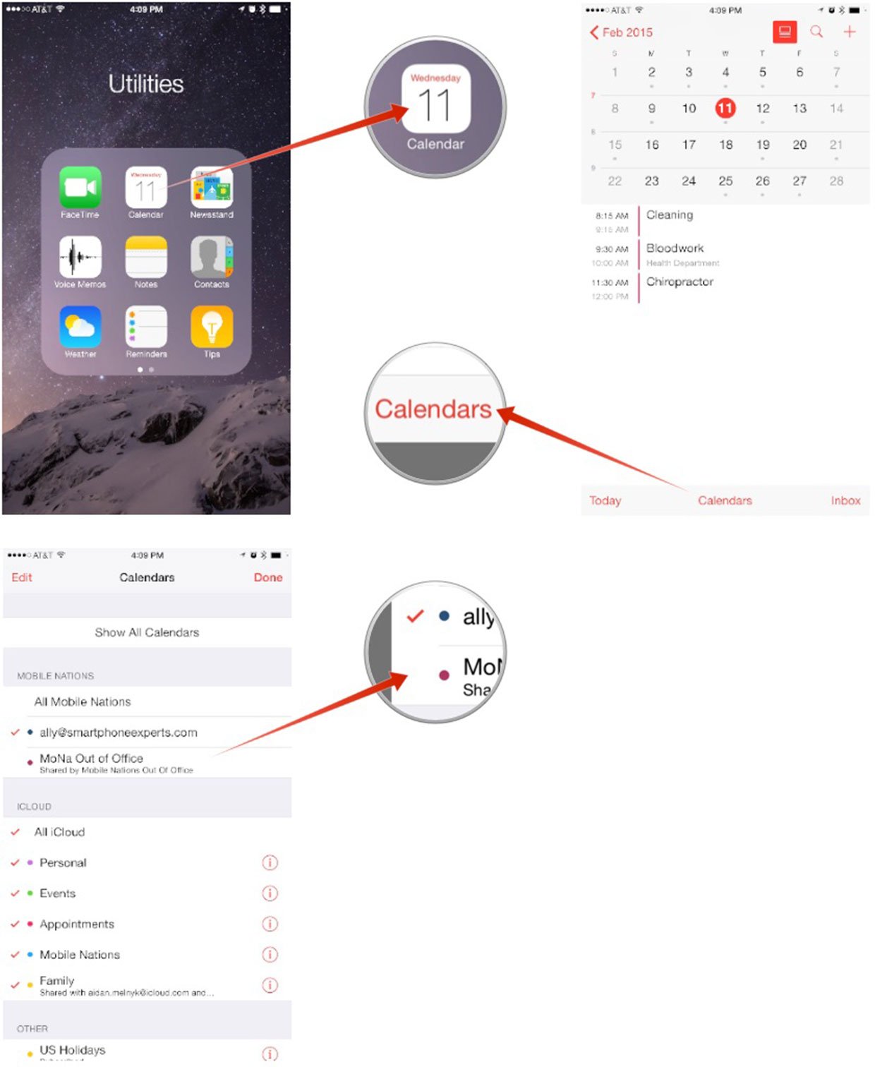 How to hide calendars in the Calendar app for iPhone and iPad iMore
