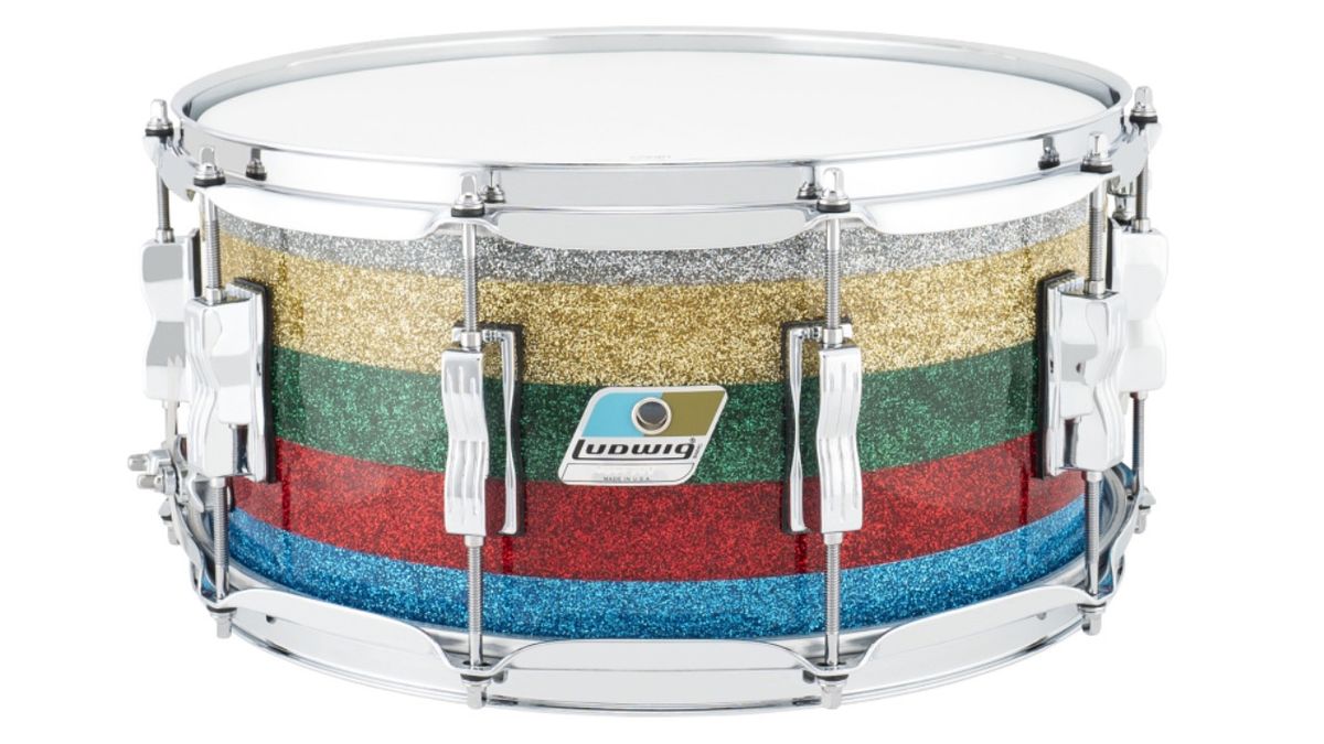 Ludwig Vistalite 50th anniversary finishes