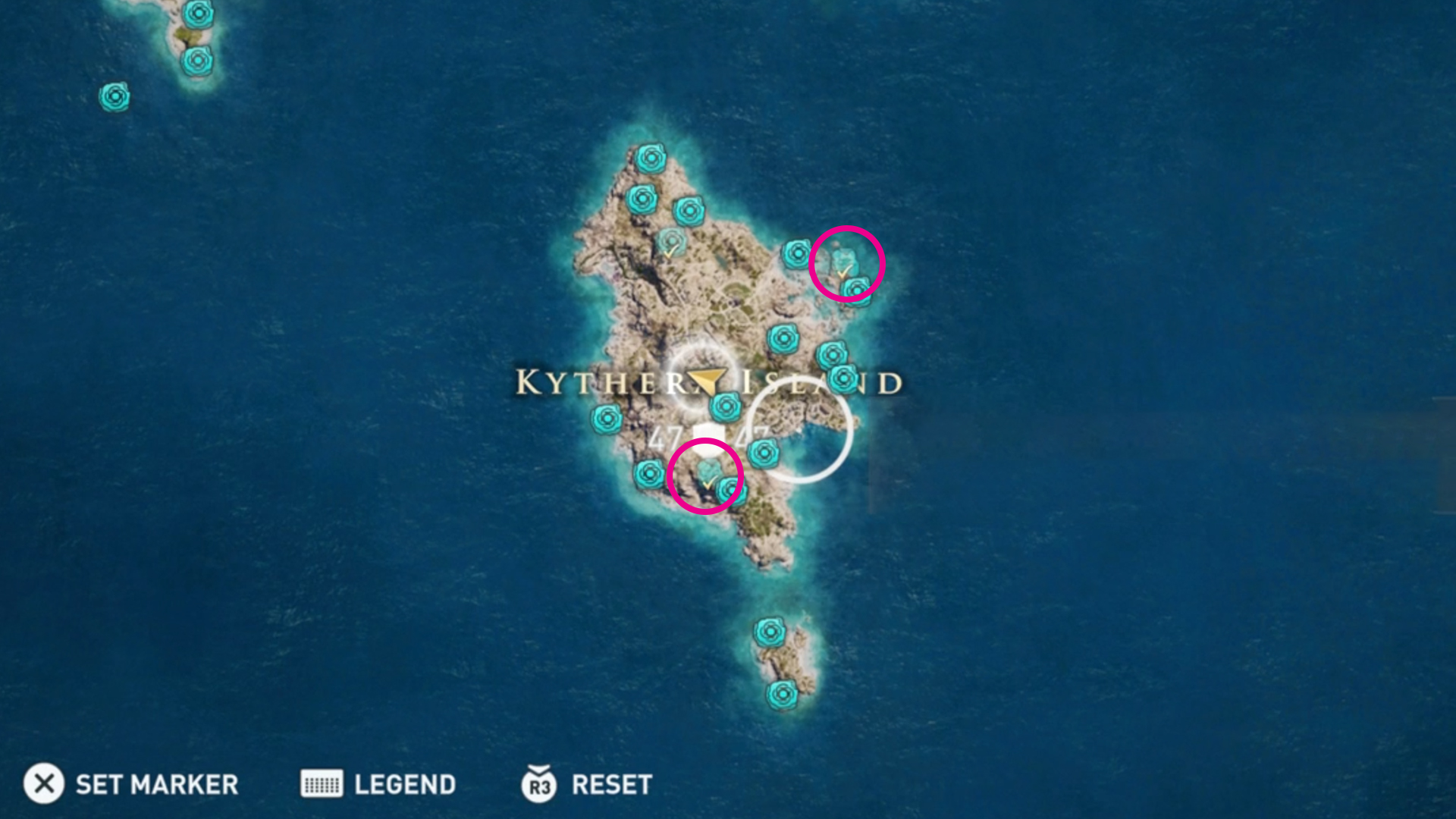 Остров Китира Assassins Creed