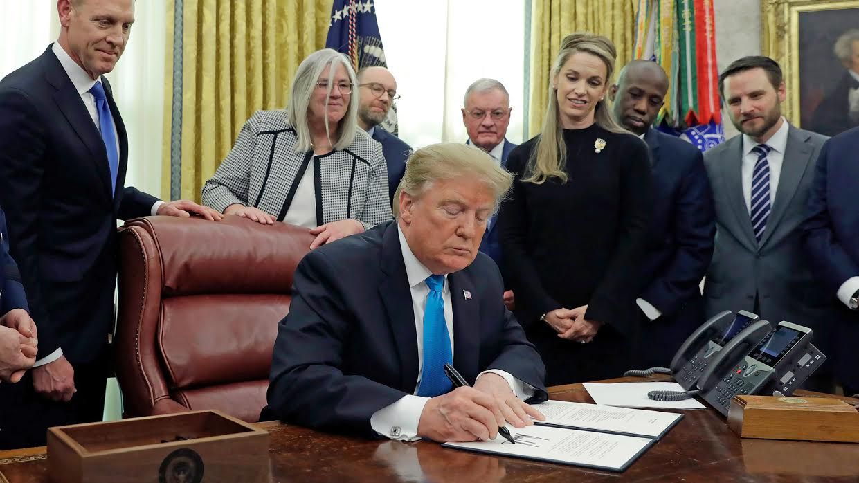 Trump Signs Directive to Create a Military Space Force Space