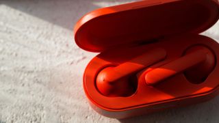 TicPods Free in red